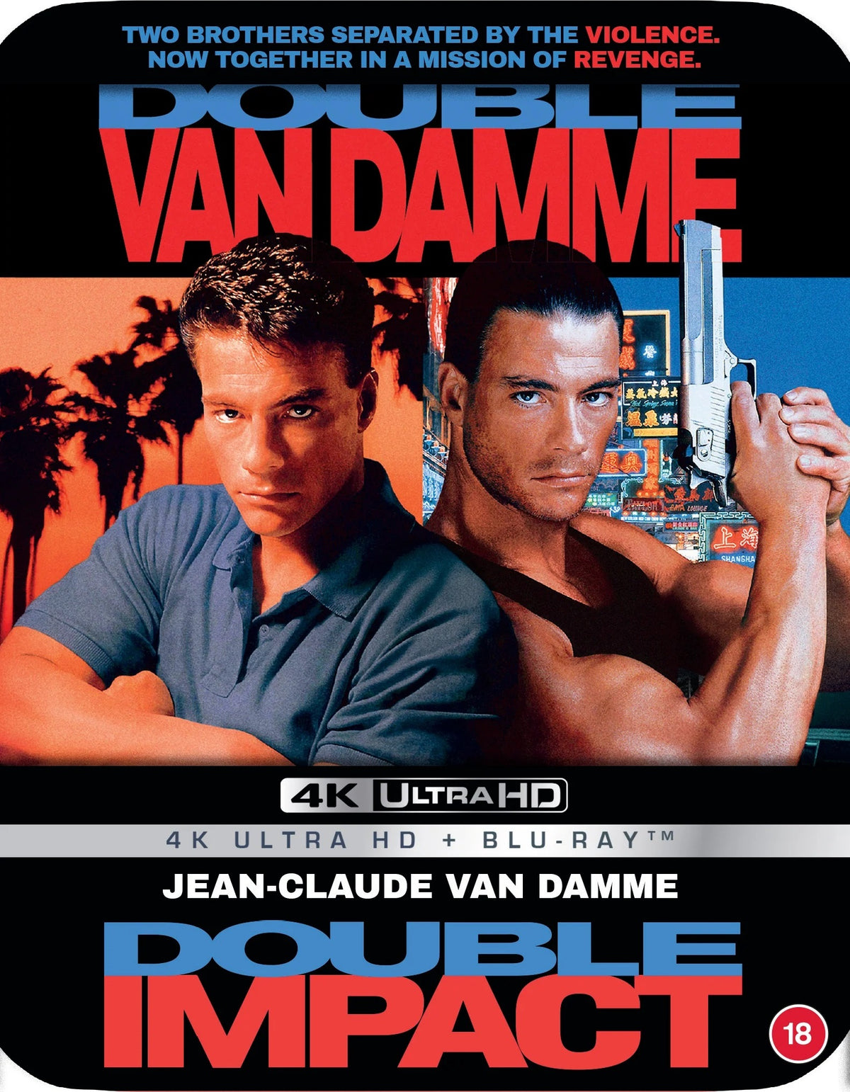 [Pre-Order] Double Impact 4K SteelBook (UK)