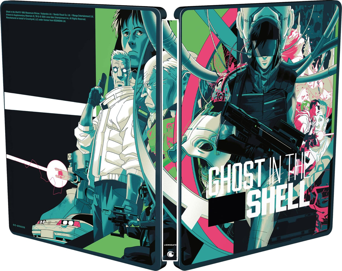 [Pre-Order] Ghost in the Shell 4K SteelBook (Re-release)(1995)(UK)