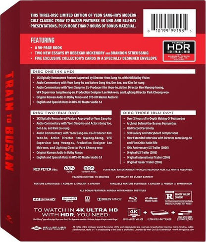 [Pre-Order] Train to Busan 4K Full Slip SteelBook: 10th Anniversary Edition