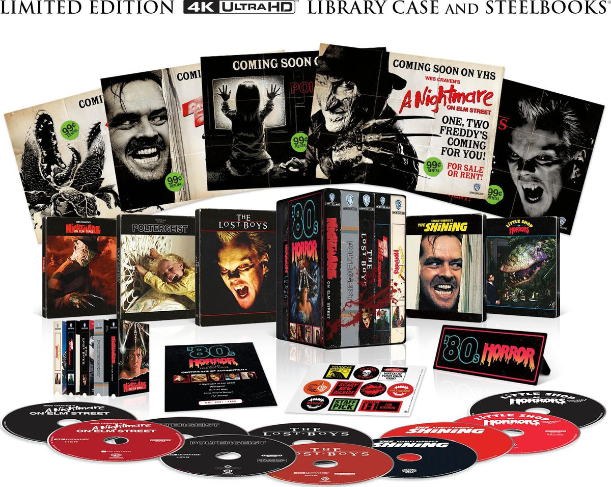 80's Horror 4K SteelBook Collection