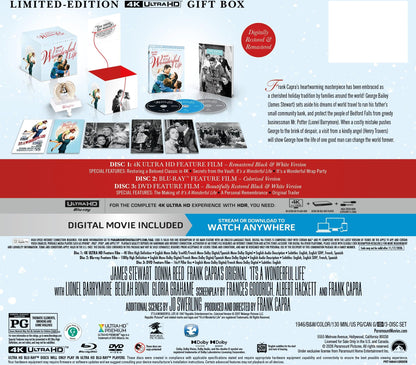 [Pre-Order] It's a Wonderful Life 4K: 80th Anniversary Deluxe Gift Set (Exclusive)