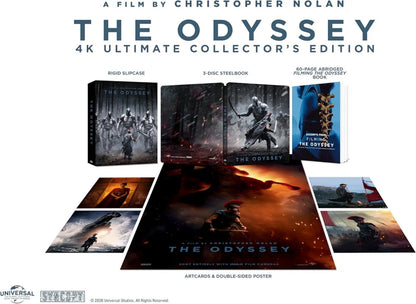 [Pre-Order] The Odyssey 4K Full Slip SteelBook: Ultimate Collector's Edition (2026)(UK)