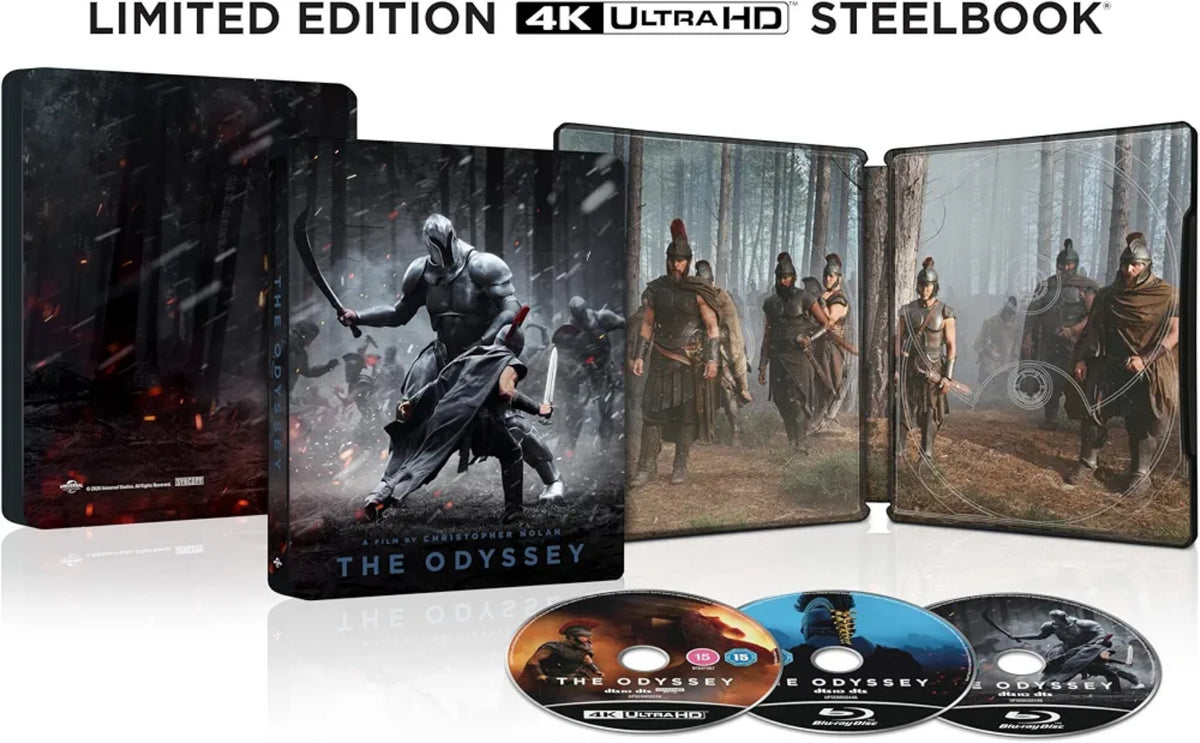 [Pre-Order] The Odyssey 4K Full Slip SteelBook: Ultimate Collector's Edition (2026)(UK)