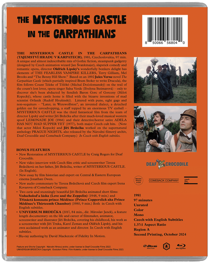 The Mysterious Castle in the Carpathians: Limited Edition (Re-release)(DC-018)(Exclusive)