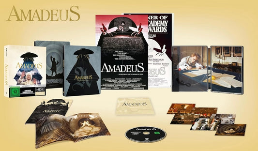 Amadeus 4K Full Slip SteelBook - Ultimate Collector's Edition (UK)