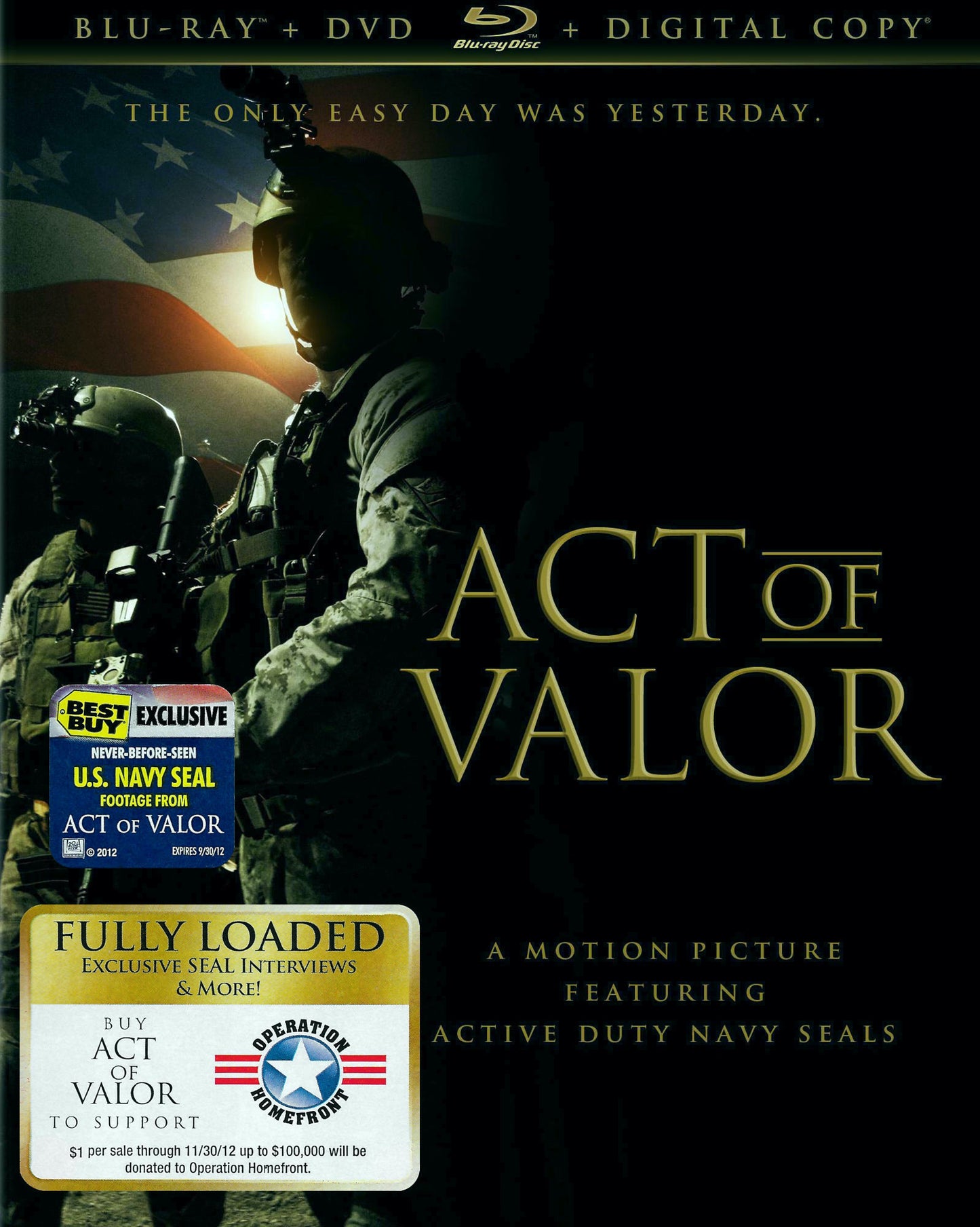Act of Valor (Exclusive Slip)*