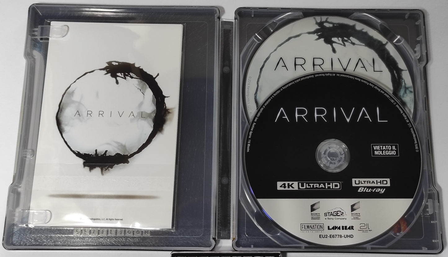 Arrival 4K 1-Click SteelBook (2016)(WCE#17)(Korea)