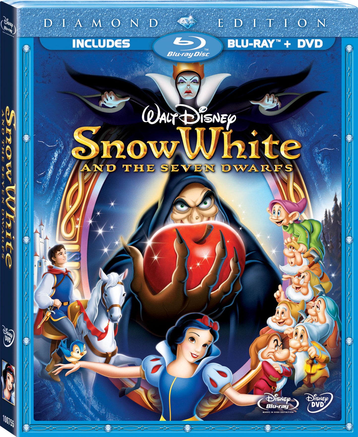 Snow White and the Seven Dwarfs (1937)(BD/DVD)(Slip)