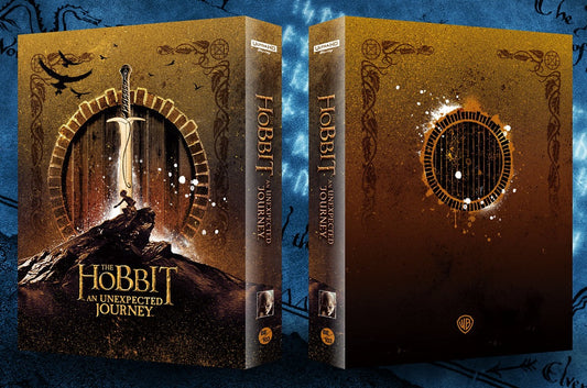 The Hobbit: An Unexpected Journey Full Slip SteelBook - Extended Edition (Blufans#103)(China)