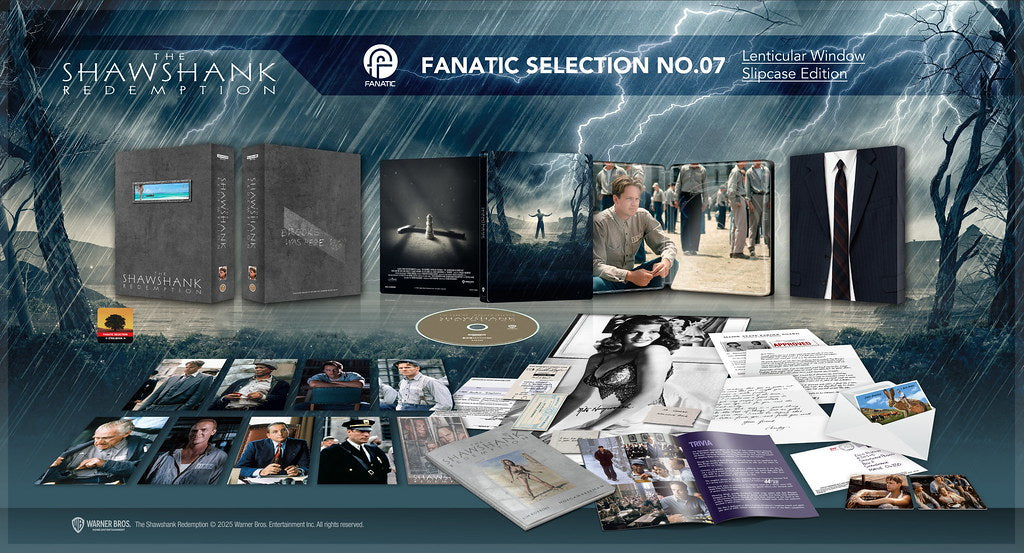 The Shawshank Redemption 4K XL Lenticular Slip SteelBook (FS#07)(China)