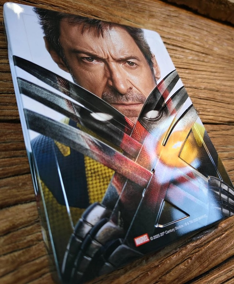 Deadpool and Wolverine Lenticular SteelBook (BP#009)(EMPTY)(China)