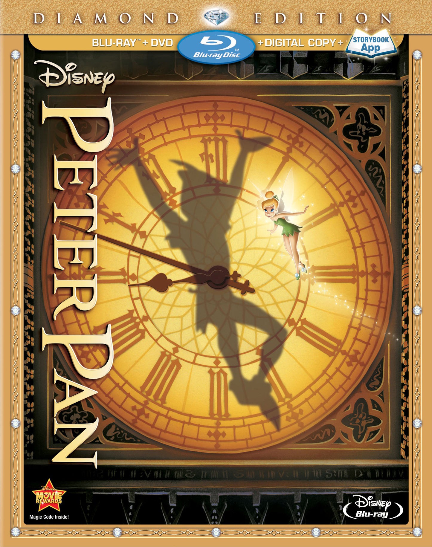 Peter Pan (1953)(BD/DVD + Digital Copy)(Slip)