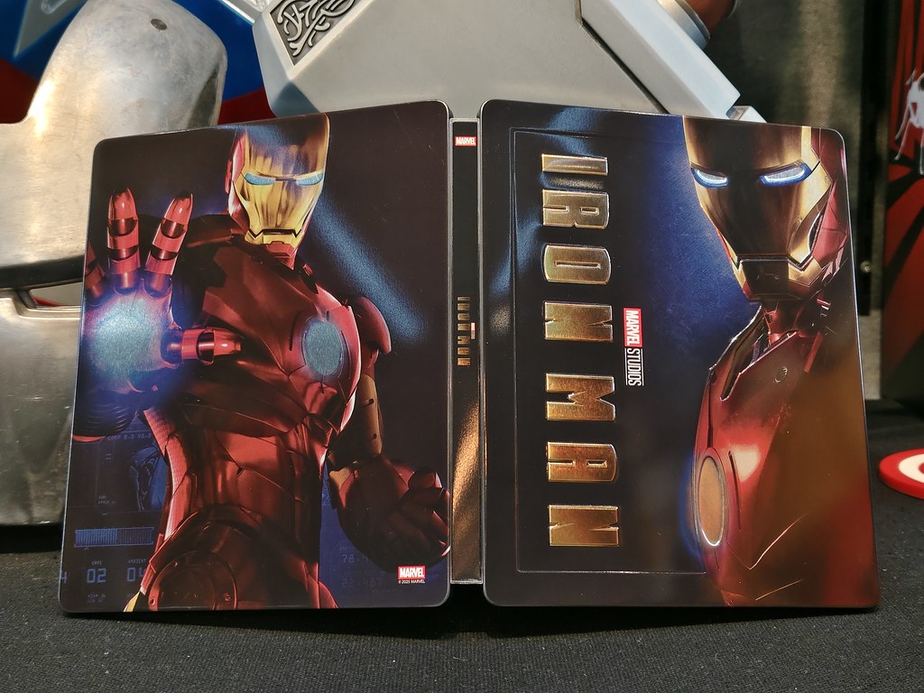 Iron Man Double Lenticular SteelBook (2008)(BP#010)(EMPTY)(China)