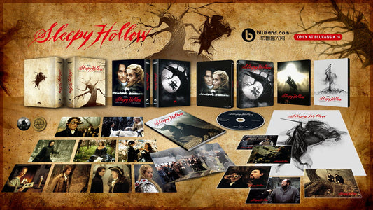 Sleepy Hollow 4K XL Full Slip SteelBook (Blufans OAB#76)(China)