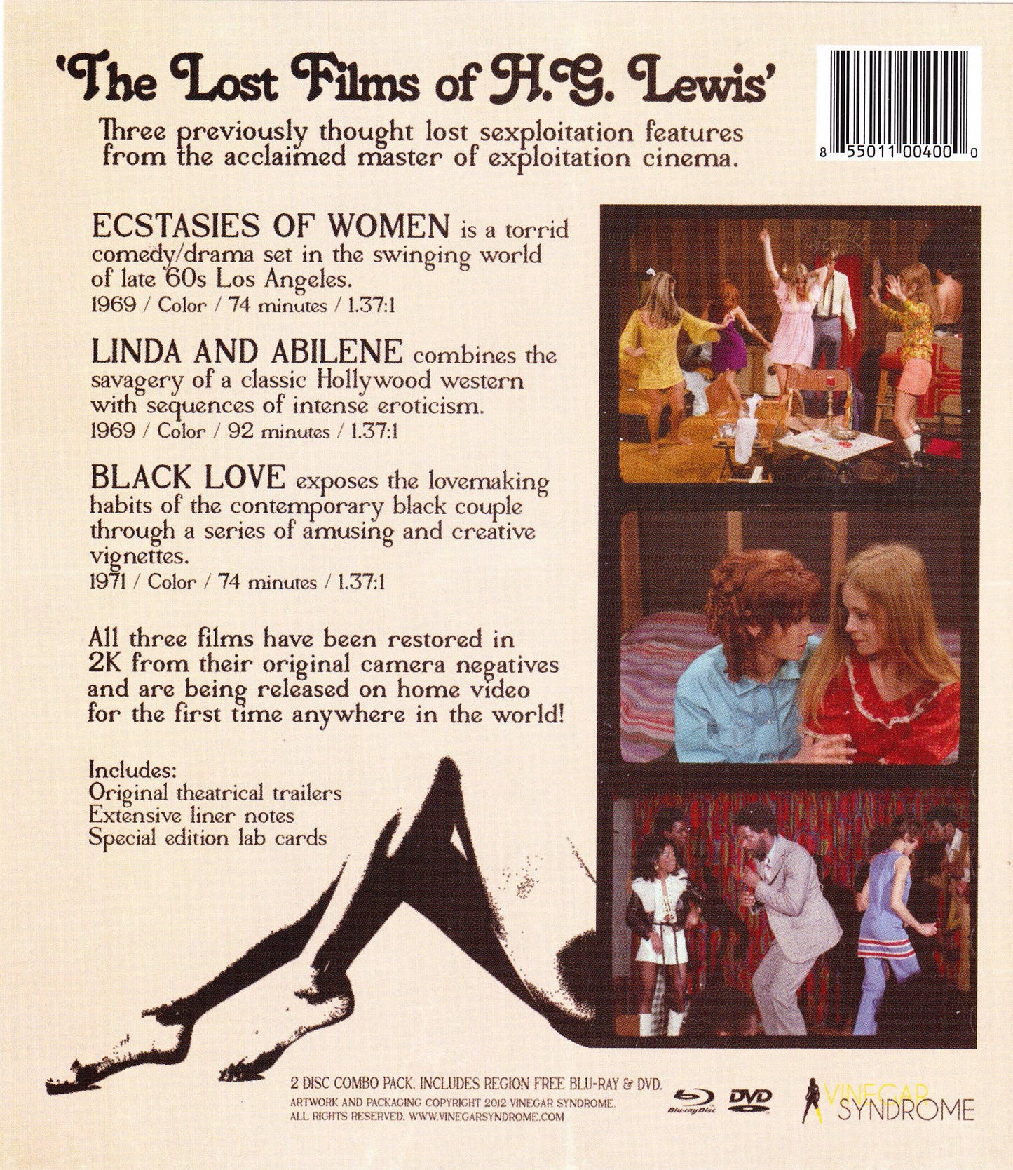 The Lost Films of Herschell Gordon Lewis: Limited Edition (VS-001)(Exclusive)*