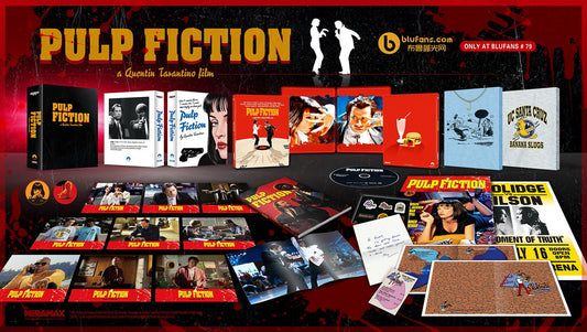 [Pre-Order] Pulp Fiction 4K XL Full Slip SteelBook (Blufans OAB#79)(China)