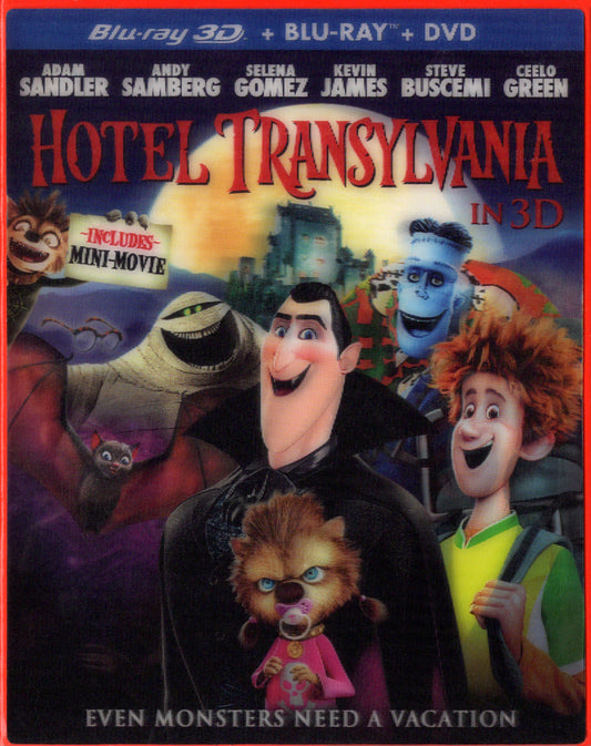 Hotel Transylvania 3D (2012)(Lenticular Slip)