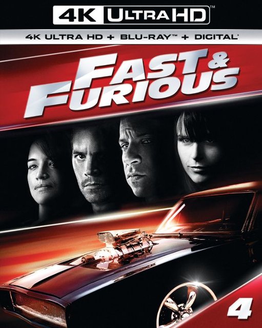 Fast and Furious 4K (Slip)