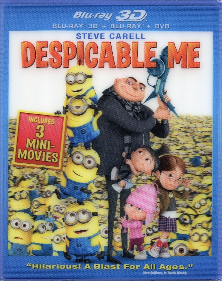 Despicable Me 3D (BD/DVD)(2010)(Lenticular Slip)