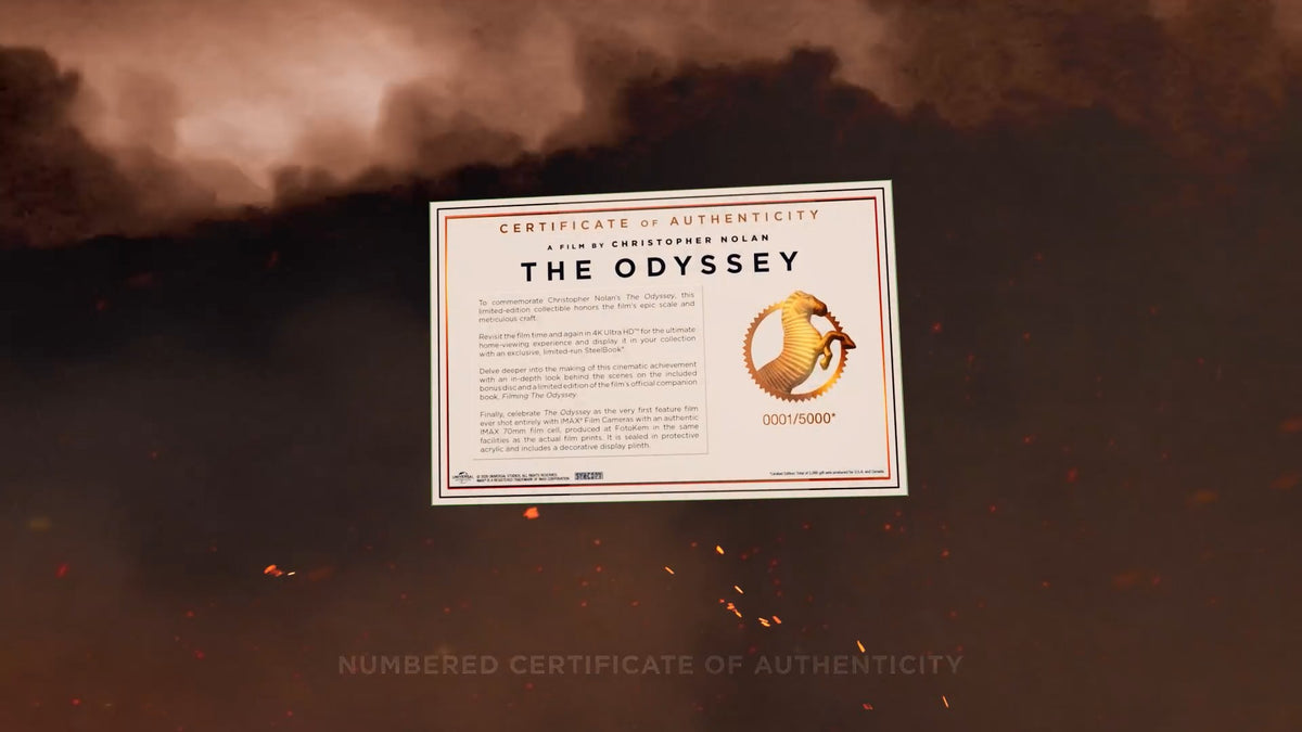 [Pre-Order] The Odyssey 4K SteelBook: Premium Gift Set Edition (2026)
