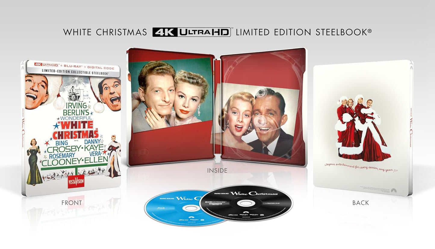 [Pre-Order] White Christmas 4K SteelBook