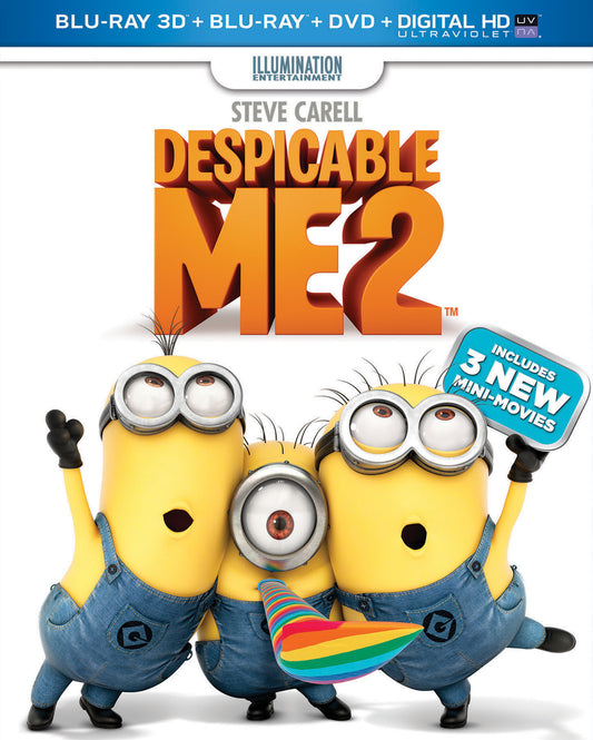 Despicable Me 2 3D (2013)(Lenticular Slip)