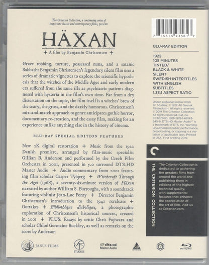 Haxan: Criterion Collection