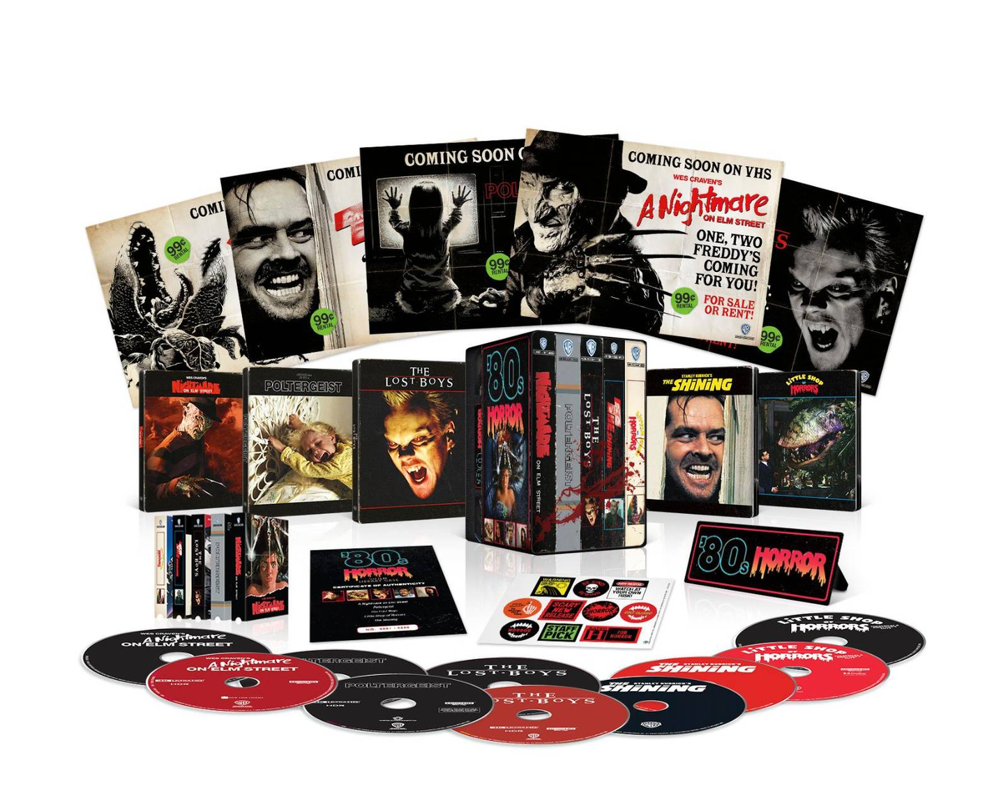 [Pre-Order] 80s Horror 4K SteelBook Collection (UK)