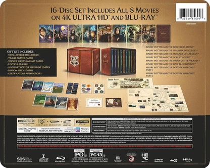 [Pre-Order] Harry Potter 4K 1-8 Collection 1-Click SteelBook (Re-release)