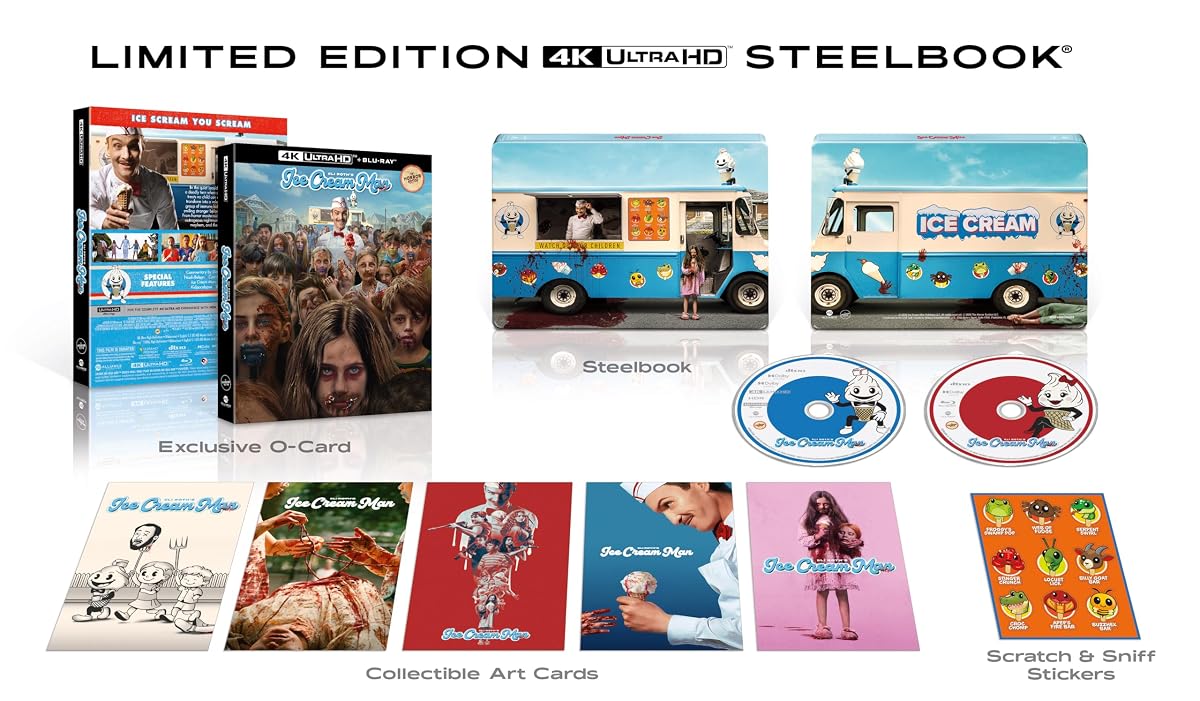 [Pre-Order] Ice Cream Man 4K SteelBook (2026)
