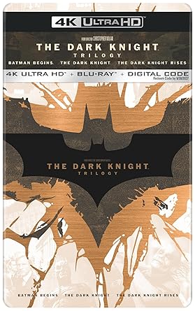 The Dark Knight 4K Trilogy 1-Click SteelBook (Exclusive)