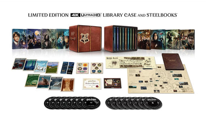 [Pre-Order] Harry Potter 4K 1-8 Collection 1-Click SteelBook (Re-release)