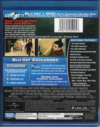 The Bourne Identity (BD/DVD)