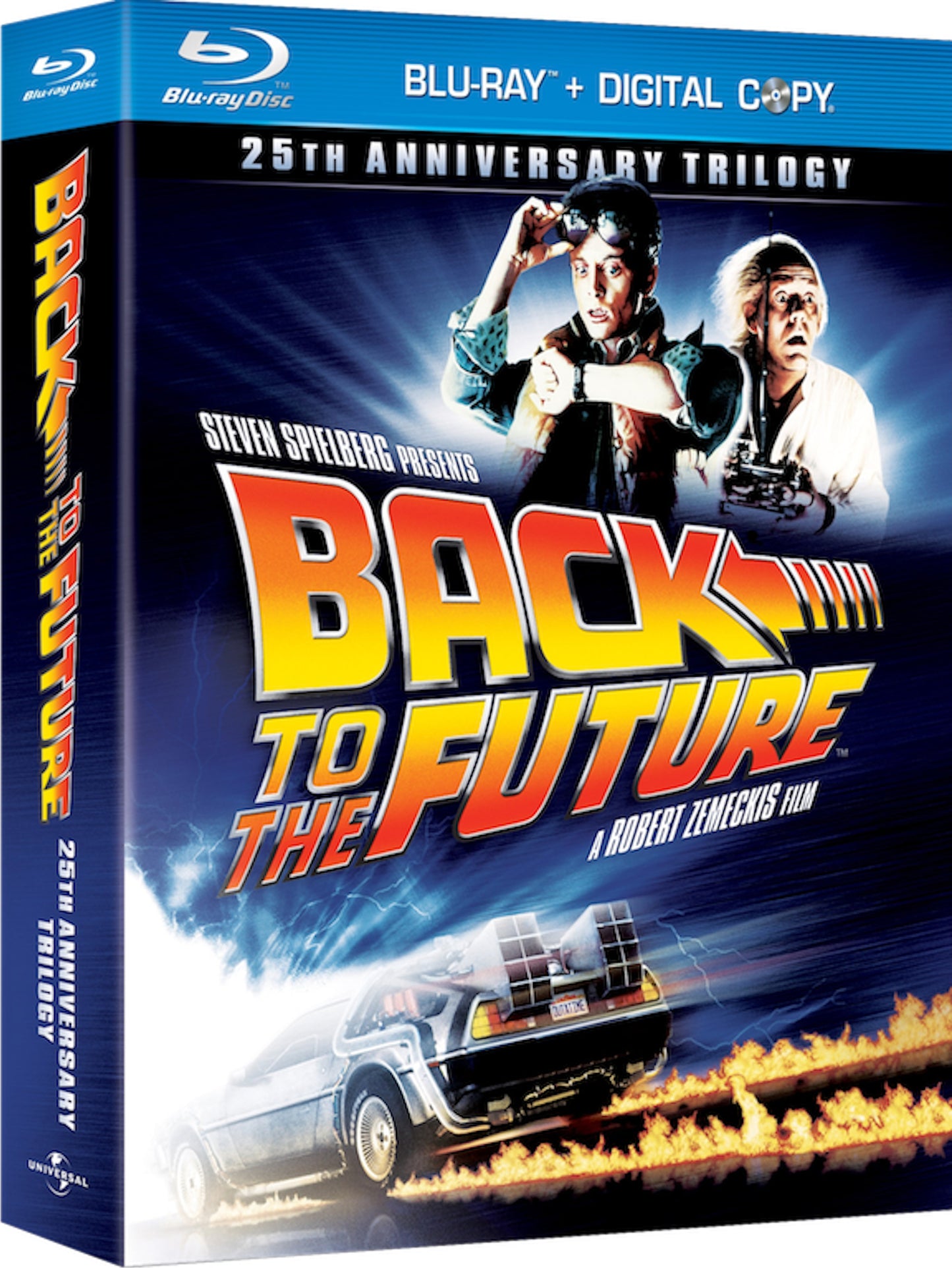 Back to the Future Trilogy: 25th Anniversary Edition (BD + Digital Copy)(Slip)