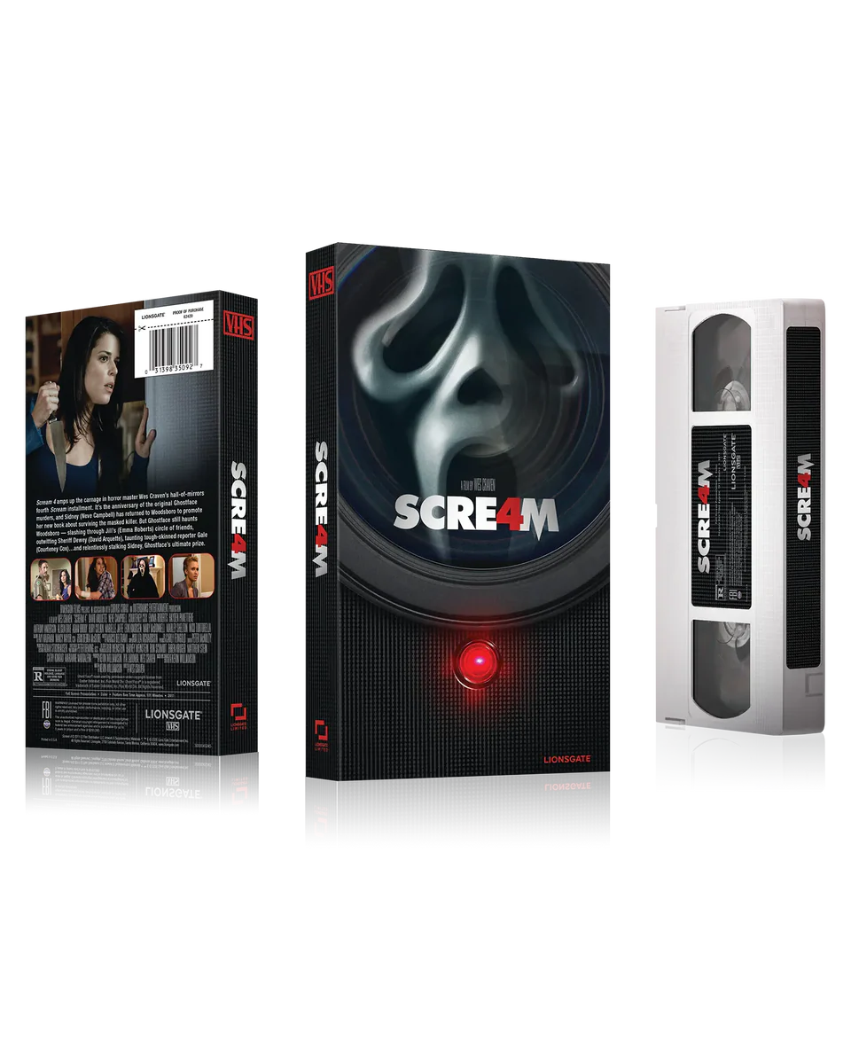Scream 4 VHS: Be Kind, Rewind Edition (2011)(Exclusive)