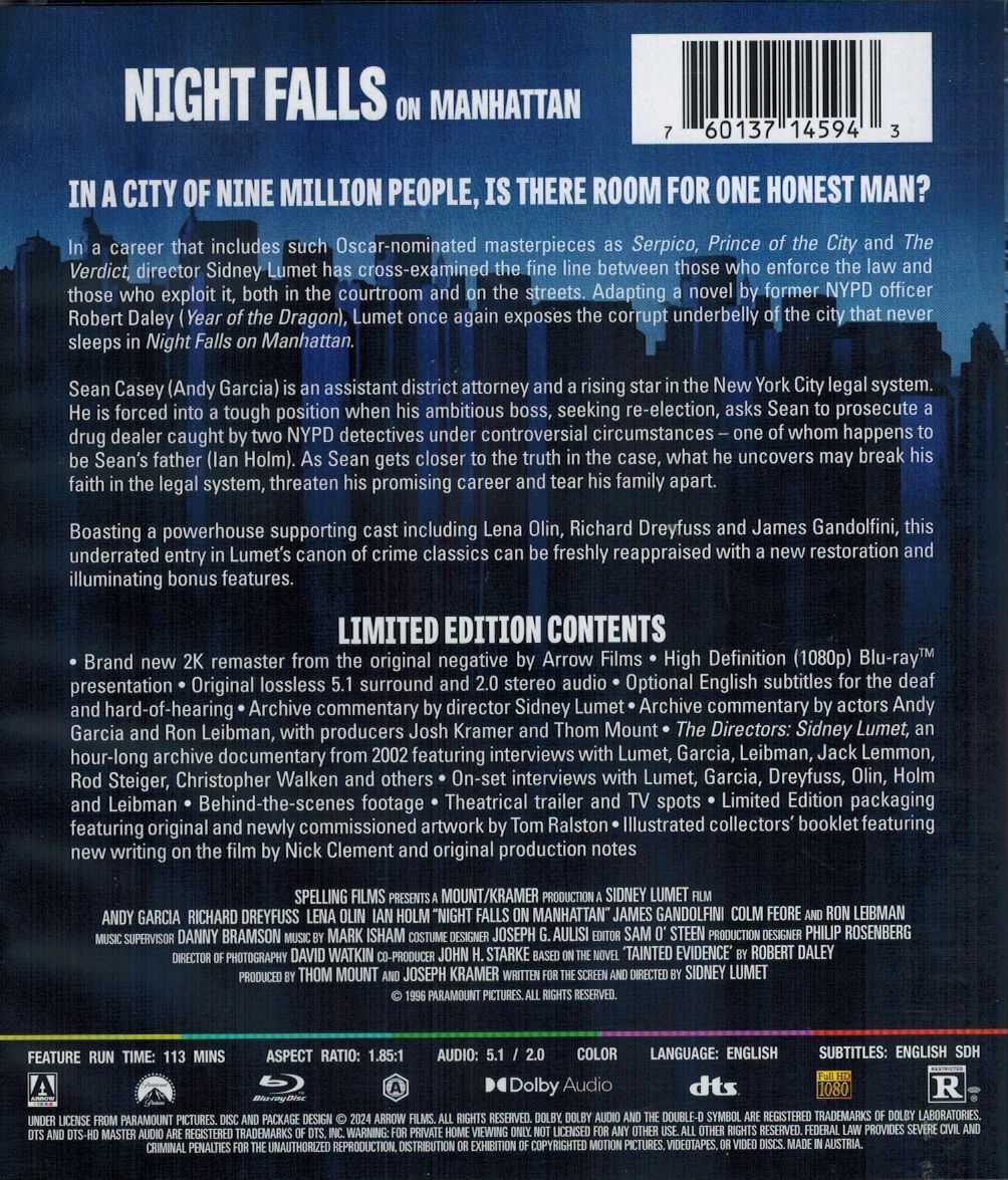 Night Falls on Manhattan: Limited Edition