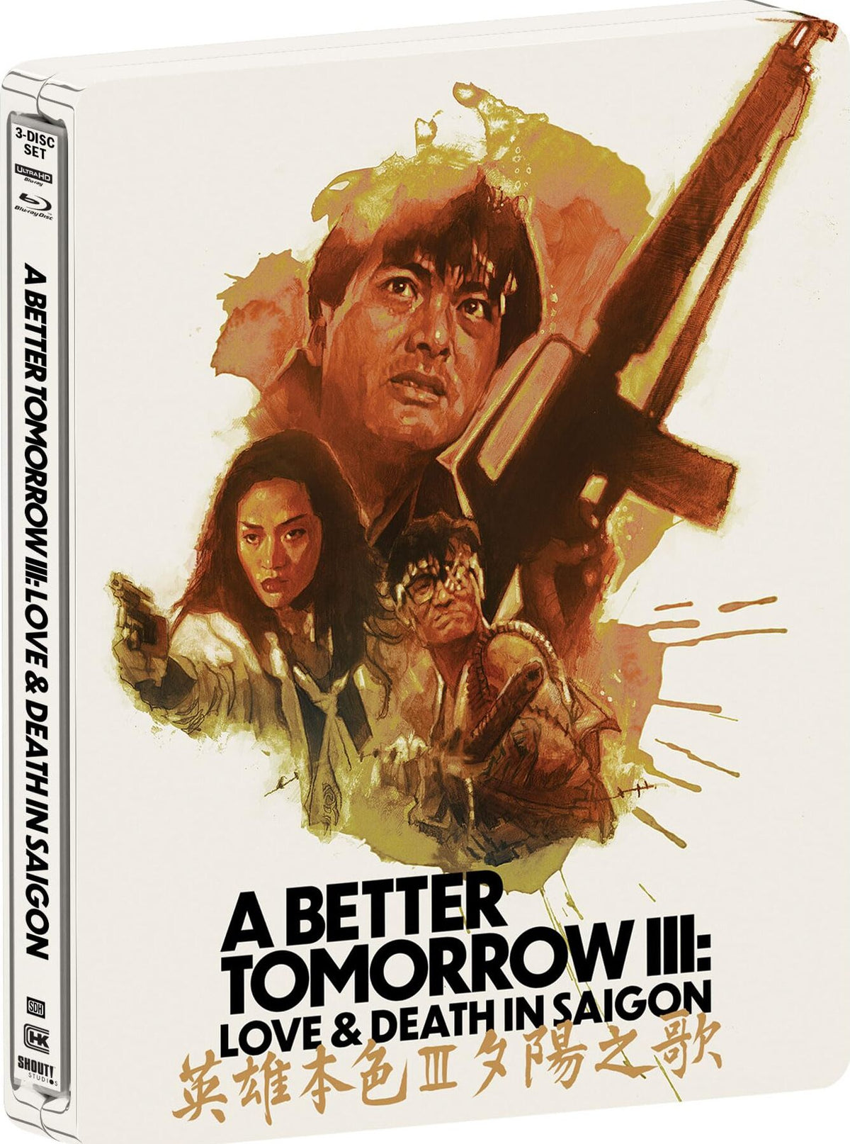[Pre-Order] A Better Tomorrow III - Love and Death in Saigon 4K SteelBook (1989)