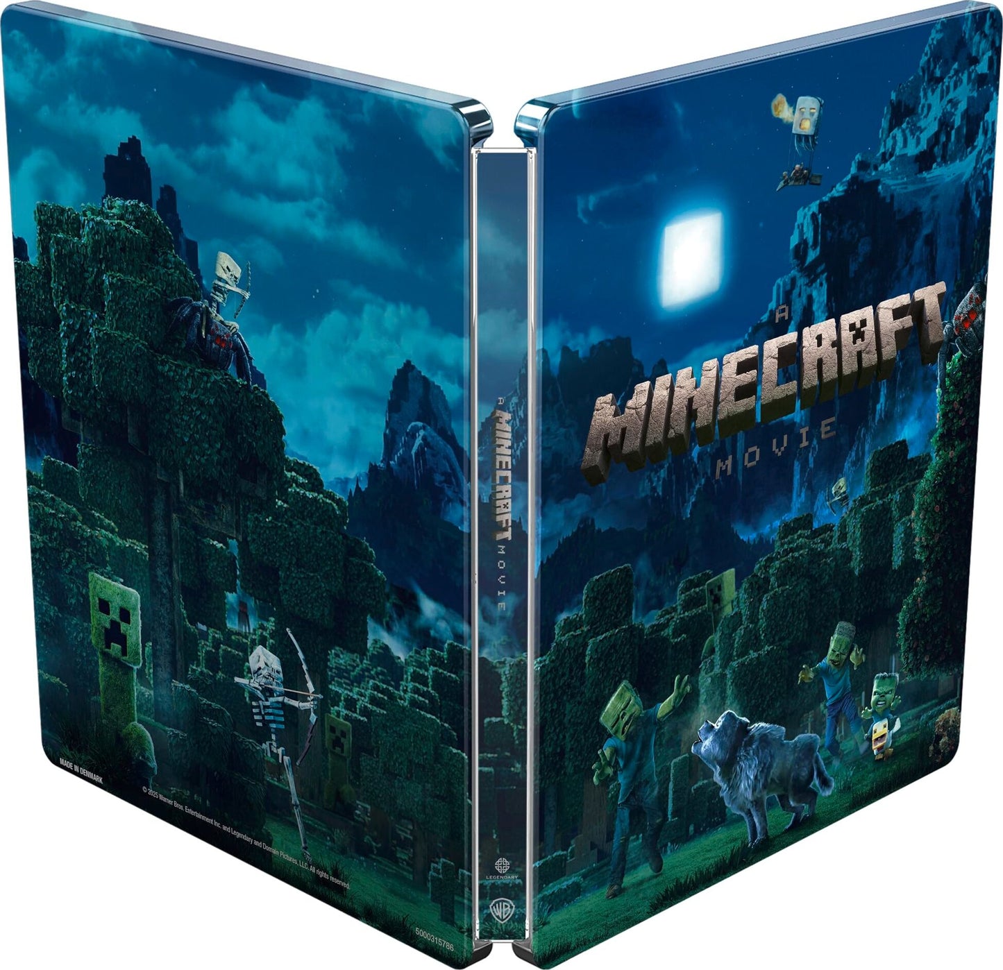 A Minecraft Movie 4K SteelBook - Day/dNight Scene Edition (UK)