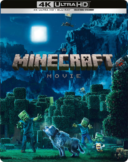 A Minecraft Movie 4K SteelBook - Day/dNight Scene Edition (UK)