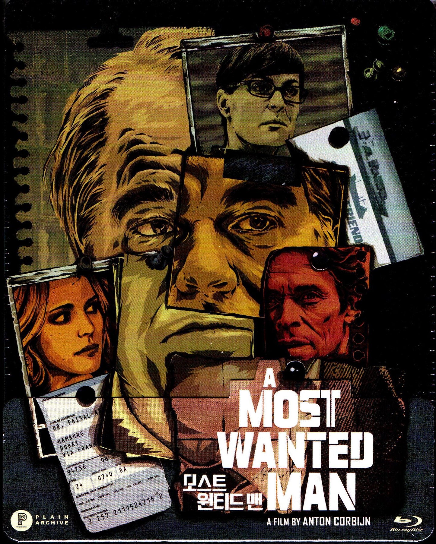 A Most Wanted Man 1/4 Slip SteelBook (PA#19)(Korea)