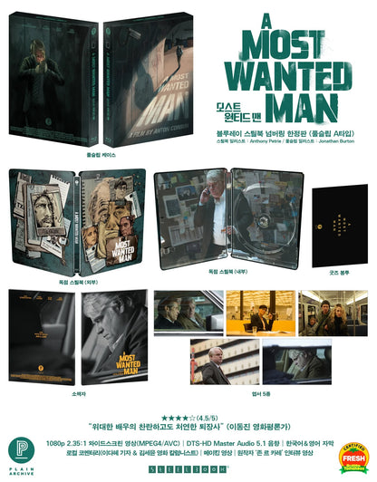 A Most Wanted Man Full Slip A SteelBook (PA#19)(Korea)