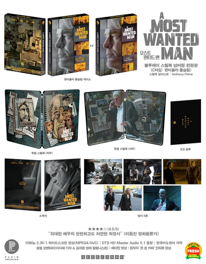 A Most Wanted Man Lenticular SteelBook (PA#19)(Korea)