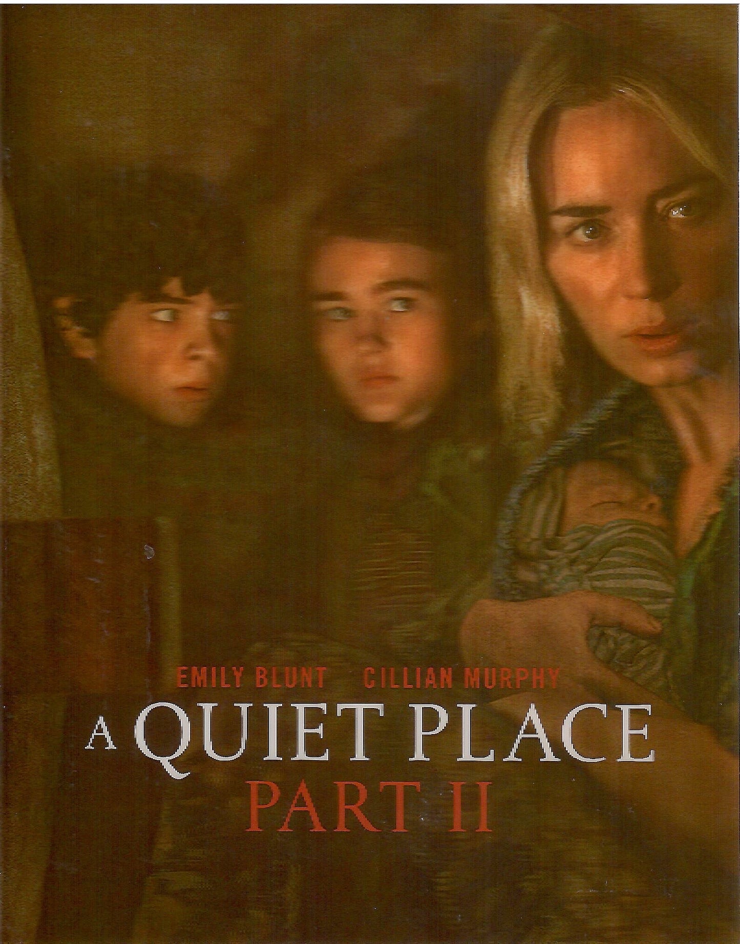 A Quiet Place: Part II Lenticular Sticker Version A For SteelBook (FAC#170)(Czech)