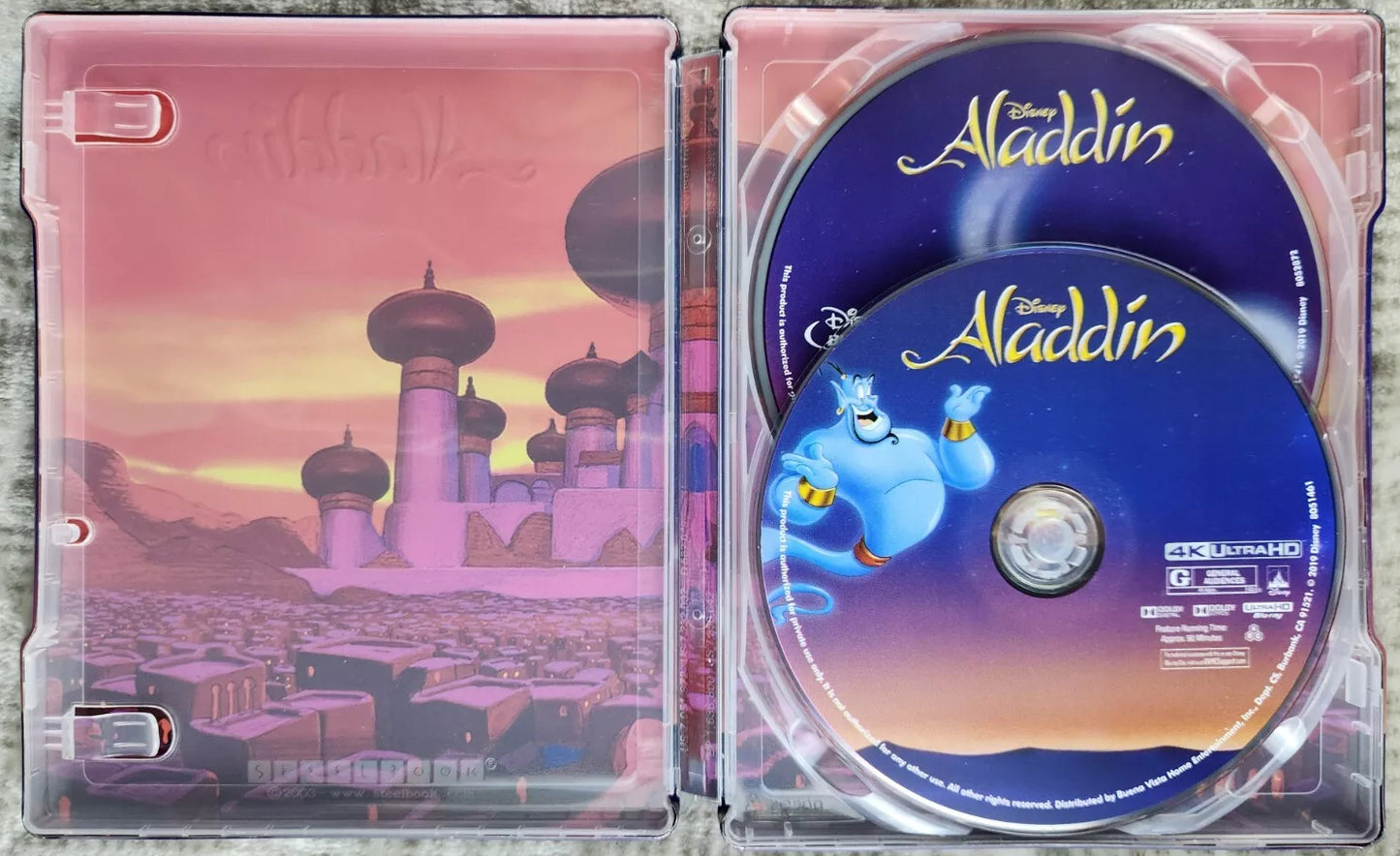 Aladdin 4K SteelBook (1992)(Exclusive)