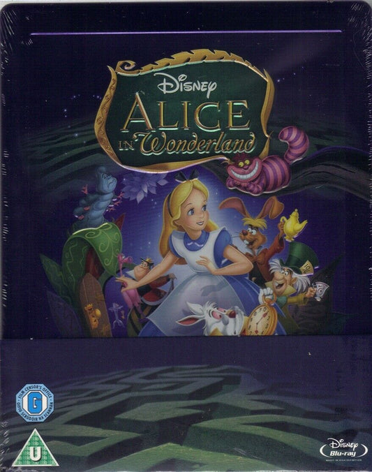 Alice in Wonderland SteelBook: Disney Collection #11 (1951)(UK)