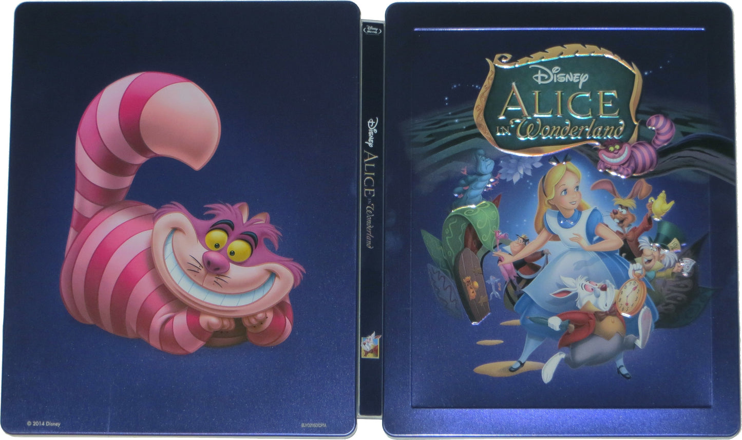 Alice in Wonderland SteelBook: Disney Collection #11 (1951)(UK)