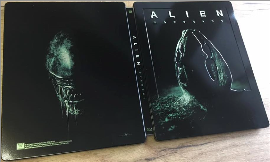 Alien: Covenant 1-Click SteelBook Maniacs Box Set (FAC#85)(Czech)