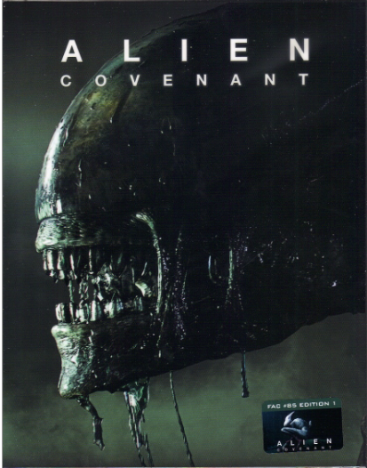Alien: Covenant 1-Click SteelBook Maniacs Box Set (FAC#85)(Czech)