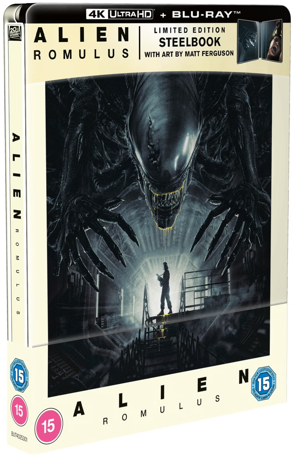 Alien: Romulus 4K SteelBook - Matt Ferguson Artwork (UK)