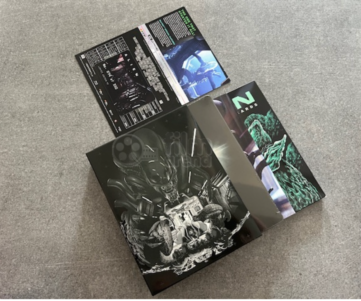 Alien 4K XL Full Slip SteelBook: Glow in the Dark Edition (1979)(FAC#120)(Czech)